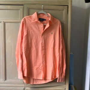 Ralph Lauren   Custom fit  XL Button down shirt